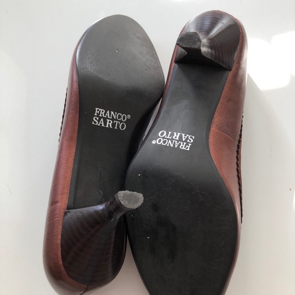 Vintage Leather Heels - Picture 4 of 4